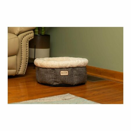 ARMARKAT C105HHS-MB Cozy Cat Bed, Beige & Grey C105HHS/MB